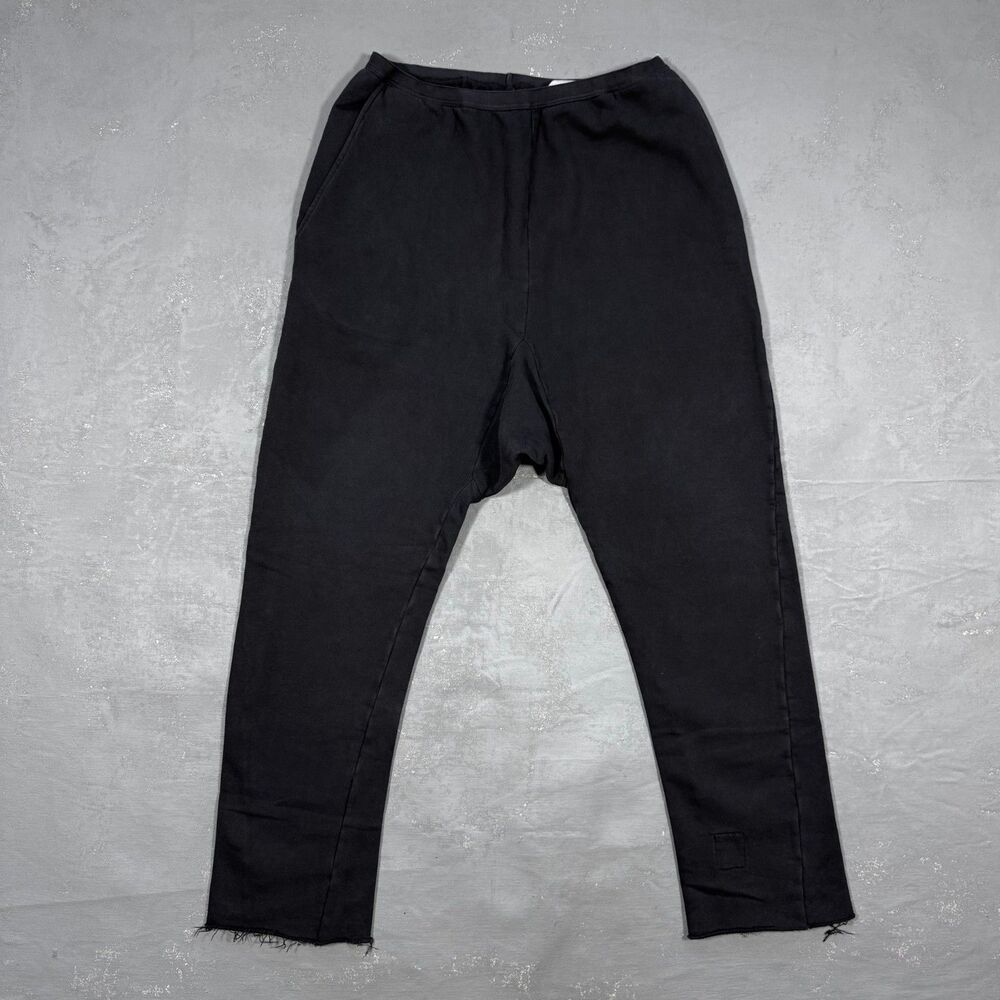 Rick Owens DRKSHDW AW 2008 'Stag' Drop Crotch Fleece Sweatpants DU7362 Men's XL